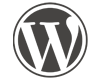 WordPress content management system logo